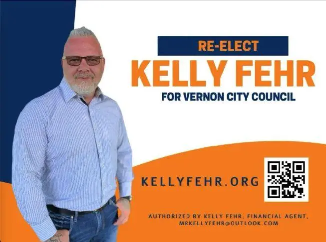 Sitting councillor Fehr to seek re-election in Vernon
