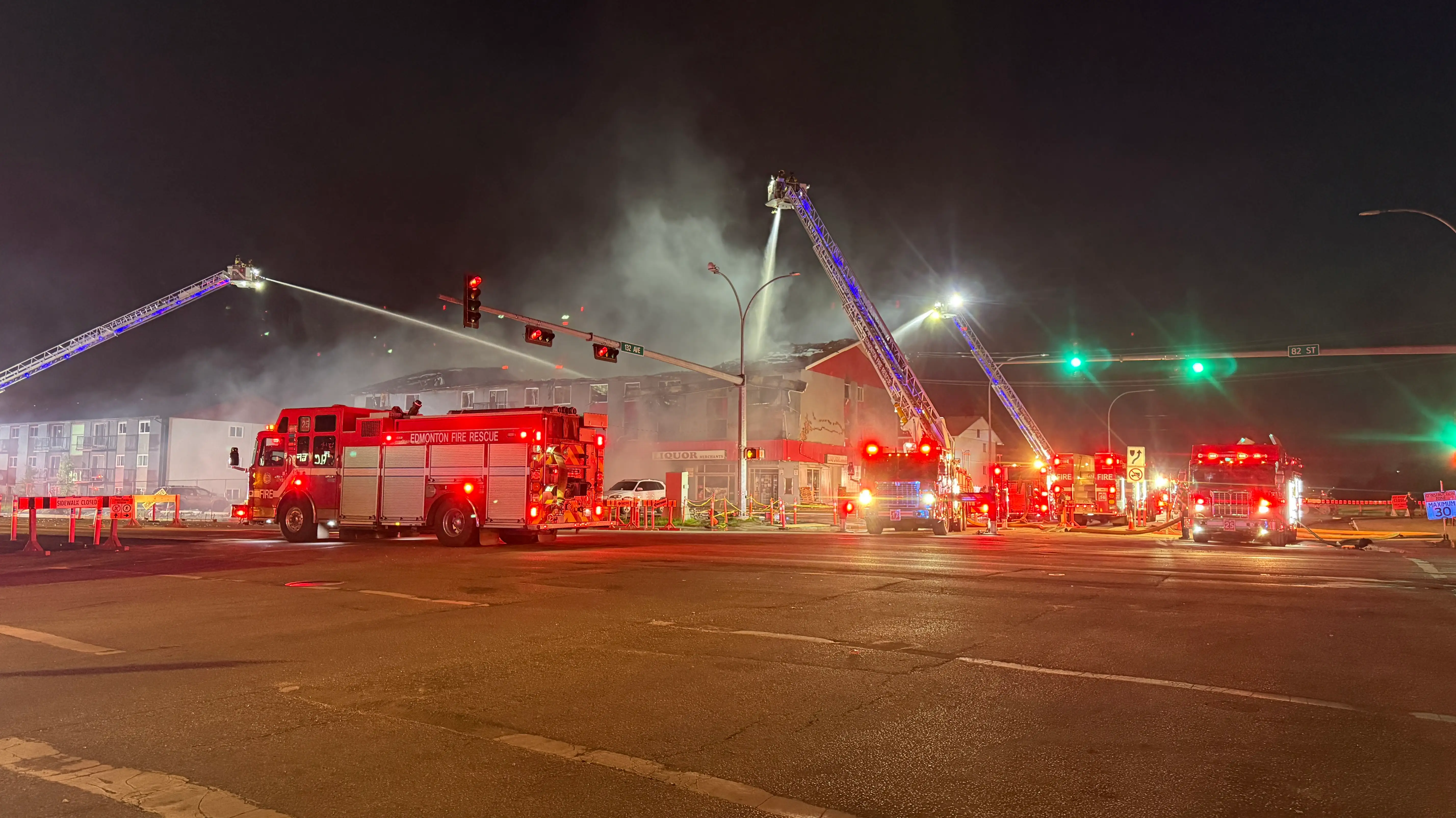 1 person dead after northeast Edmonton apartment building fire