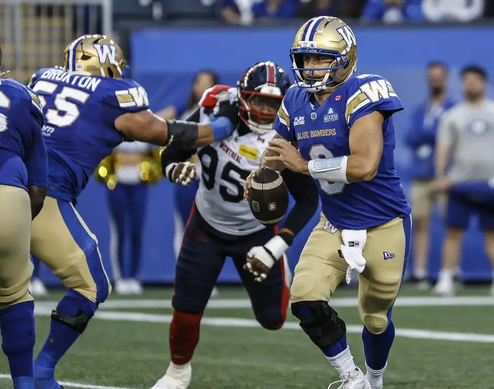 Blue Bombers come up big in beating Alouettes