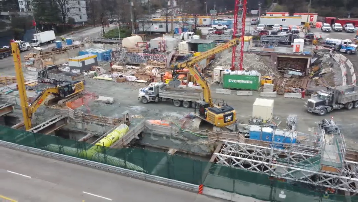 Gregor Robertson challenged on the Broadway Construction project