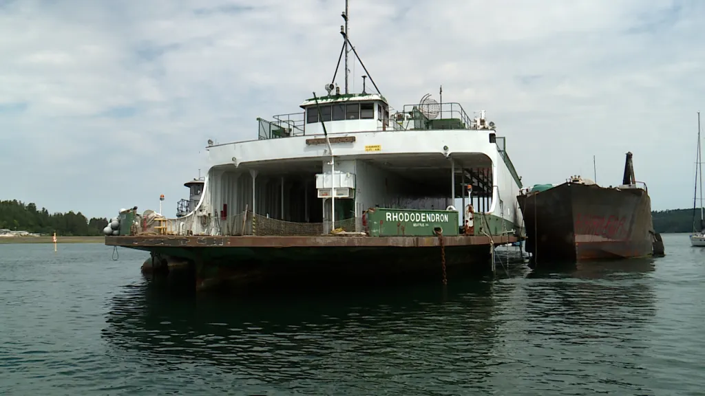 Courtenay-Alberni MP says former ferry in Fanny Bay shows the problem with boats selling for $1