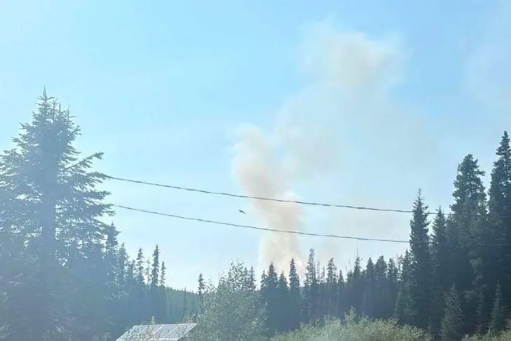 1.7 hectare fire east of Oyama Lake under control