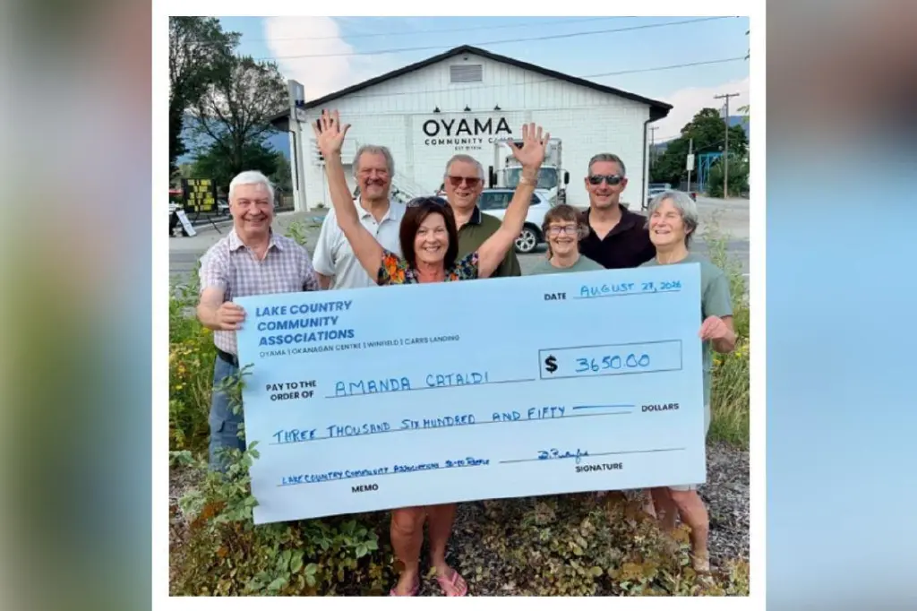 Lucky winner of the Lake Country Community Association 50/50 takes home more than $3.6K